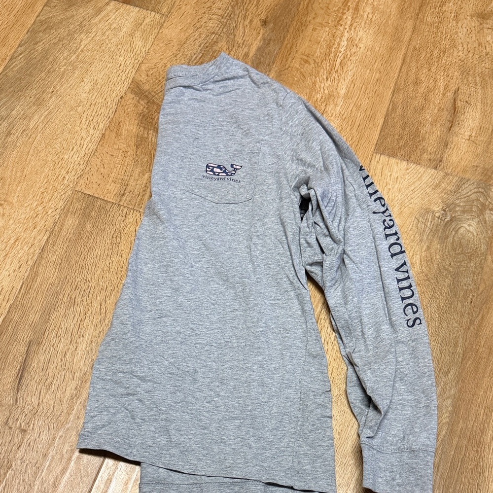 Gray Long Sleeve Shirt